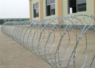 Galvanized Barbed BTO 22 Razor Wire Contrastina Wire Rust برای زندان
