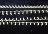 کلیپ های سیم کشی Dovetail اتصالات سیم ریش تراش بر روی نرده جوش داده شده گبیون